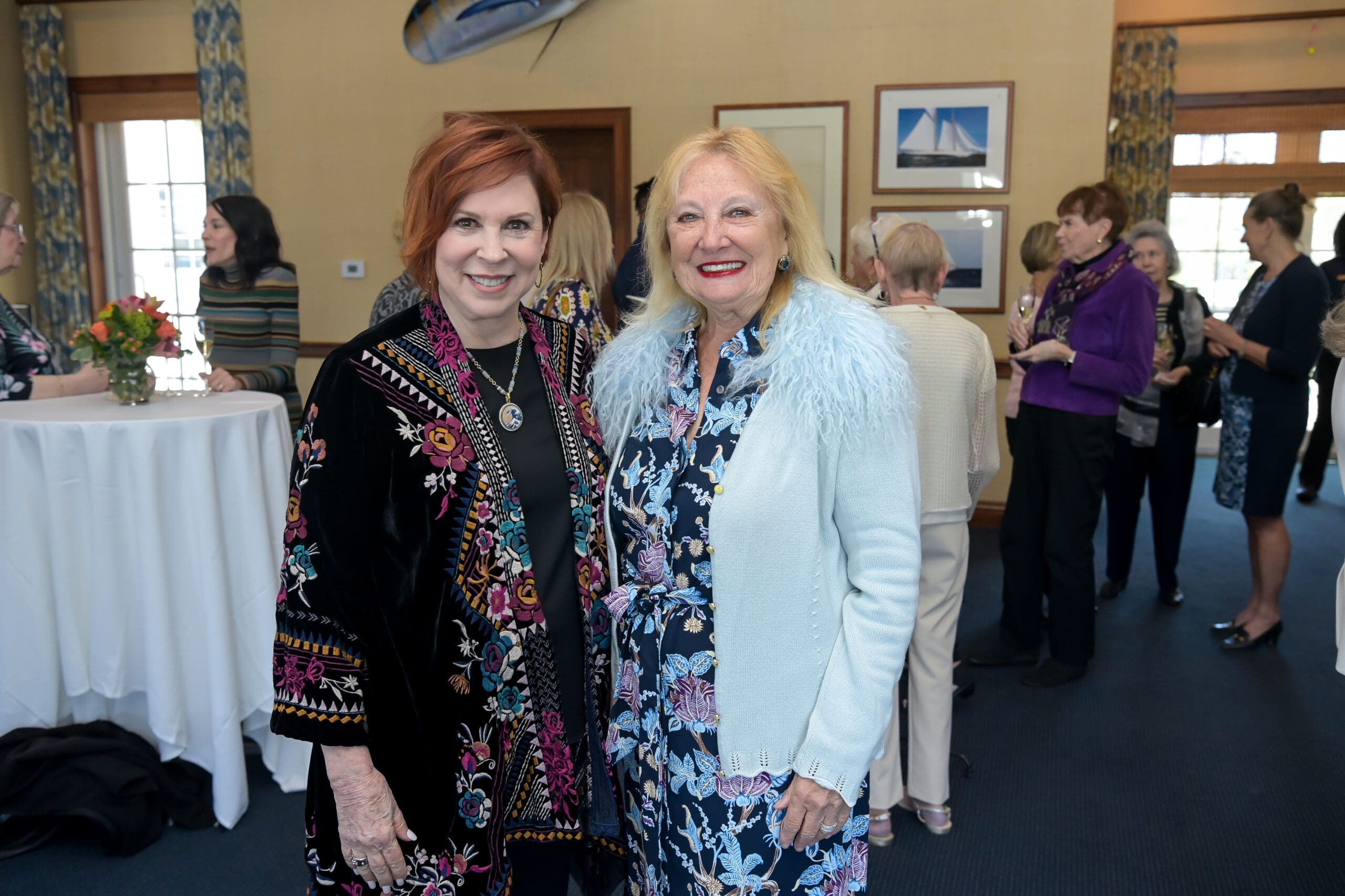 Guests posing with Vicki Lawrence during the Living Joyfully luncheon meet‑and‑greet.