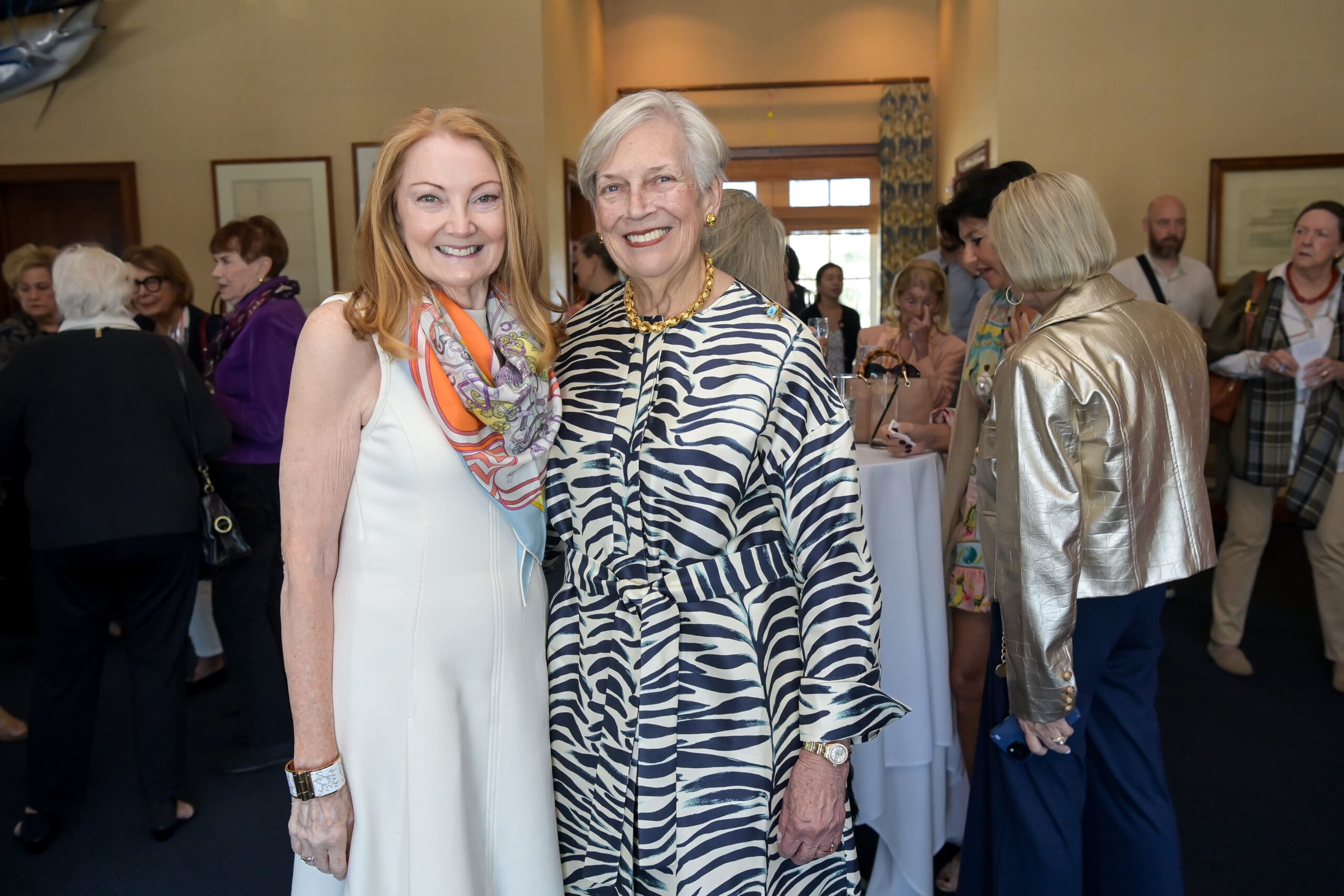 Living Joyfully attendees posing for photos.